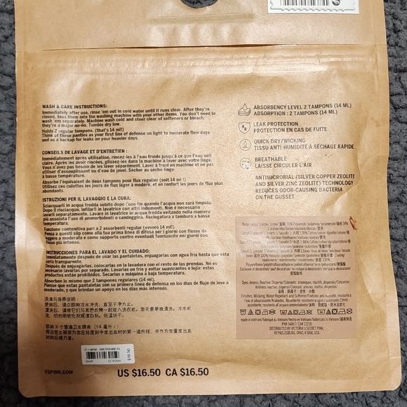 PINK VICTORIAS SECRET PINK PANTIES - Picture 2 of 2